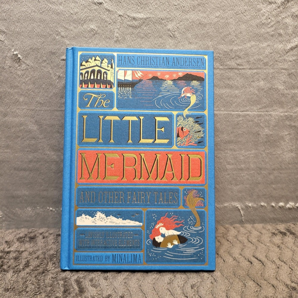 The Little Mermaid & Other Fairy Tales Harper Design Hardcover Blue MinaLima